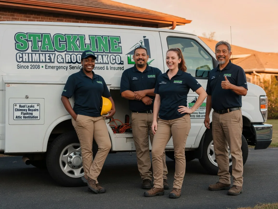 Chimney flashing repair company in Doddridge, AR